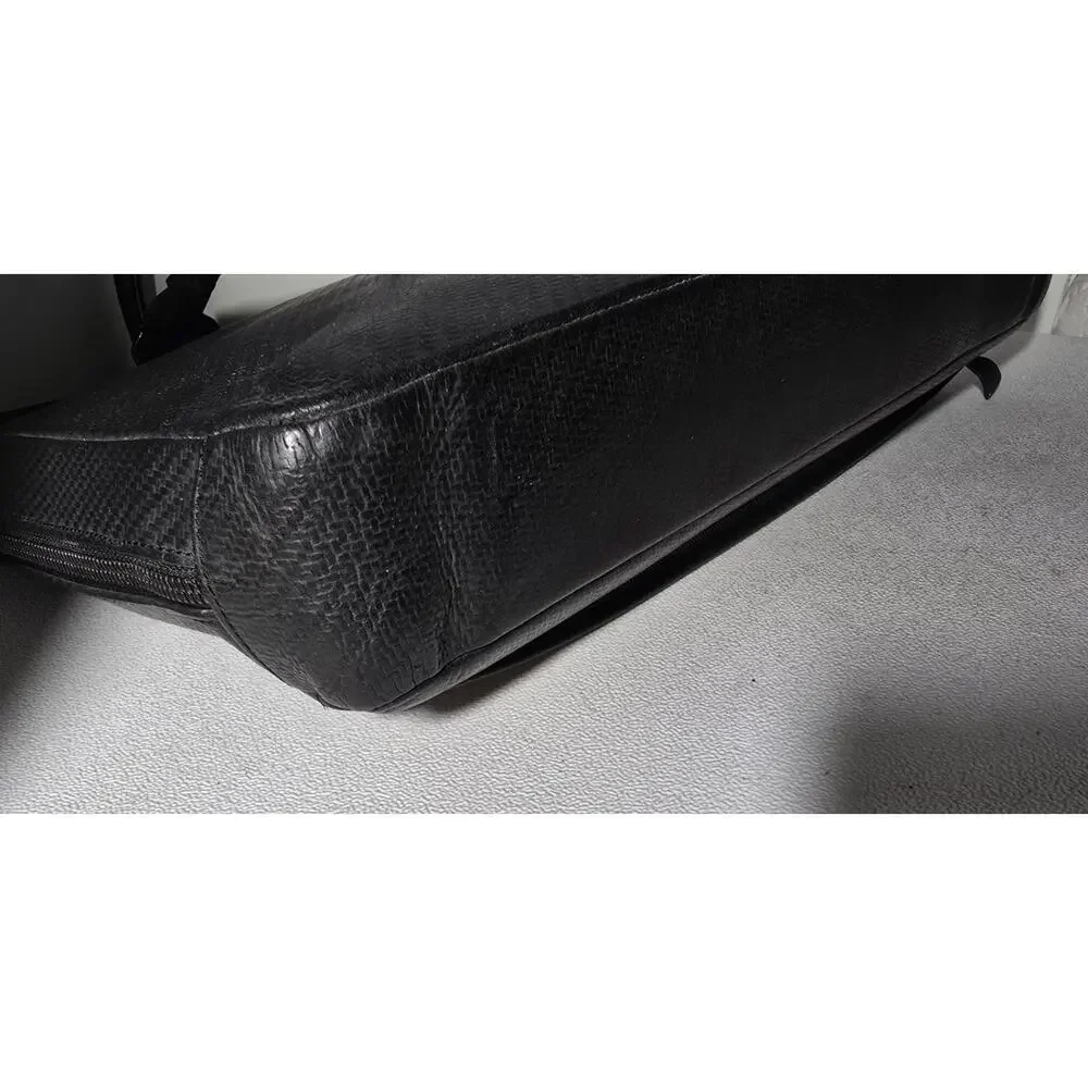Alfred Dunhill Textured Leather Briefcase Document Case Made in Spain